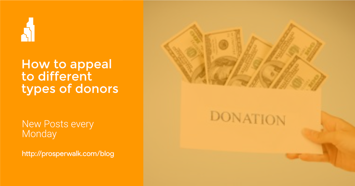 How to Appeal to Different Types of Donors